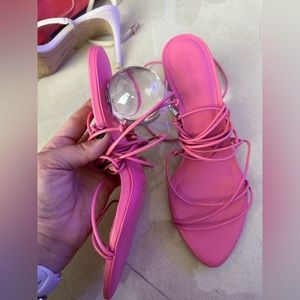 Cult Gaia Lace up Sandal